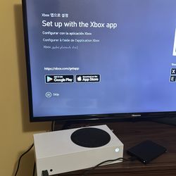 Xbox series S with 2TB of storage and recharging battery