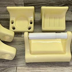 Vintage Yellow Bathroom Fixtures