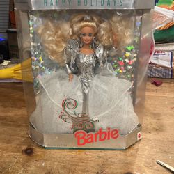 Happy Holidays Barbie Doll