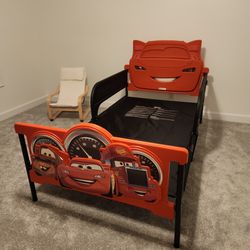 Lightning McQueen Twin Bed Frame