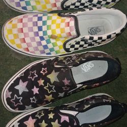 Vans Size 6 Missy $10 For Both