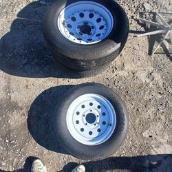 Trailer Tires With Rims