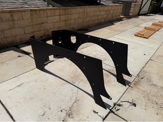 Jeep TJ Rear Corner armor panels/guards