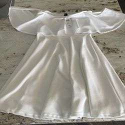 White Formal Dress 