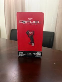New 1/4” Milwaukee M18 FUEL Impact Driver 3-Speed (Tool Only Solo Herramienta)