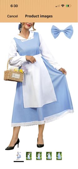Bell blue costume