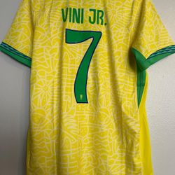 Vine JR.  Jersey para hombre de local  de Brasil  2024