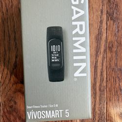 Garmin Vivosmart5 Smart Fitness Tracker + Heart Rate Large - Black