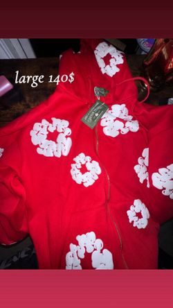 red denim tears large