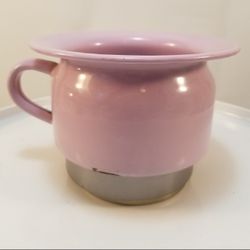 Vintage Enamel Wide Mouth Cup 