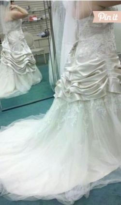 David's bridal wedding dress 9v3179 for Sale in Plantation, FL - OfferUp