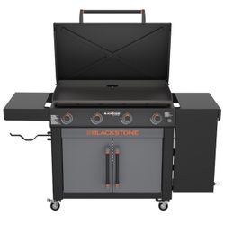 BLACKSTONE 36” OMNIVORE GRIDDLE w/FOLDING SIDE TABLE AND CABINET