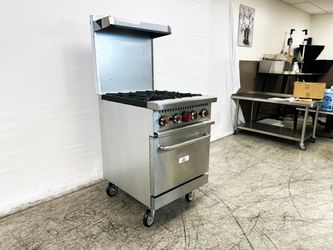 24 ins 4b NSF gas LP oven ranges with legs HFSO-24