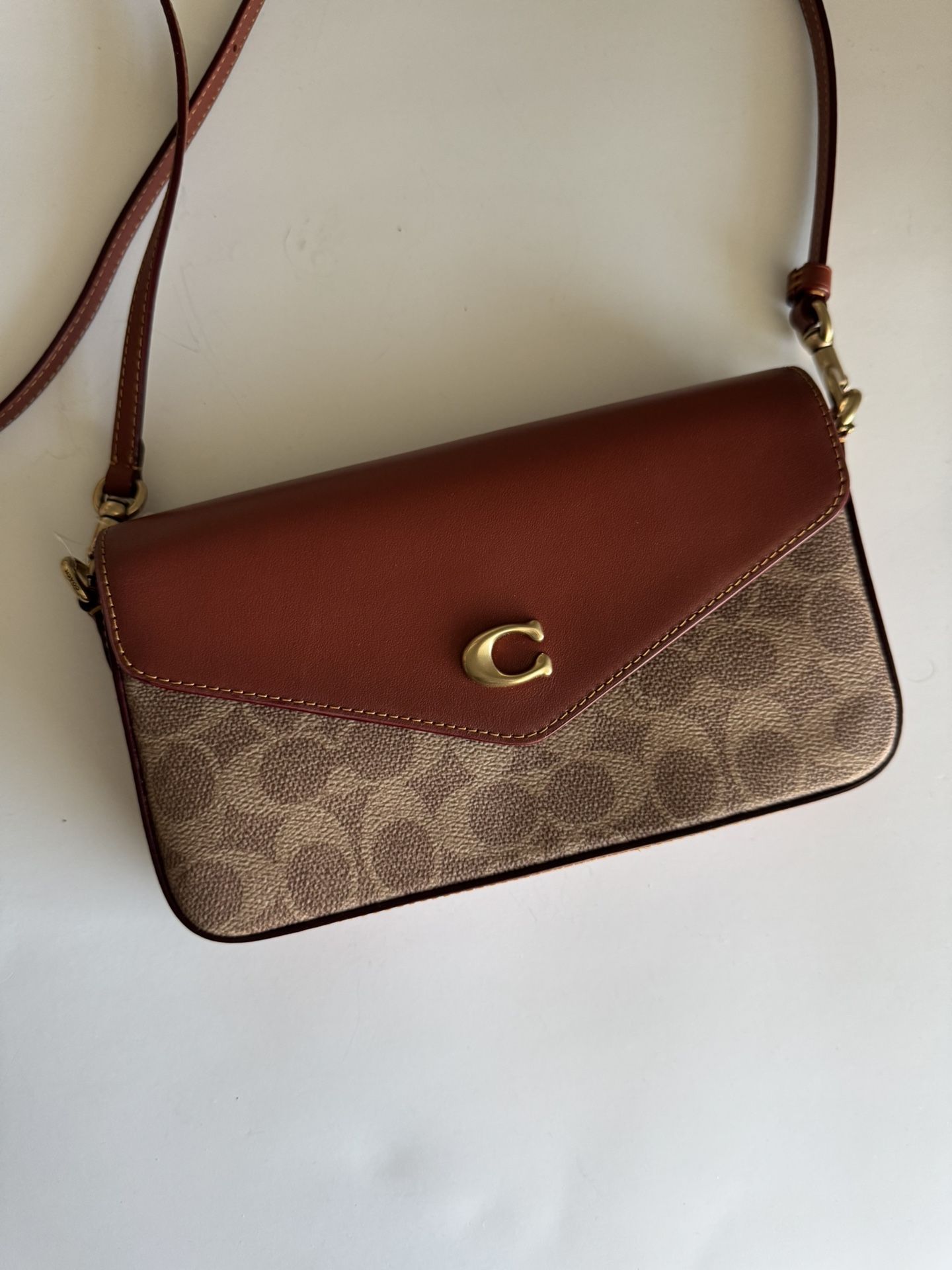 Purse COACH Wyn Crossbody HandBag In Signature Canvas