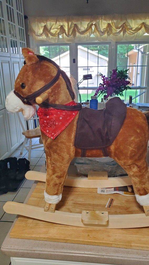 Plush Rocking Horse