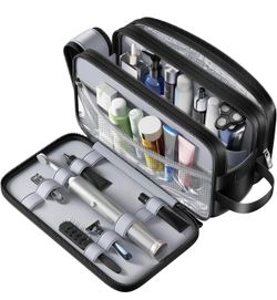 Toiletry Bag for Men, Water-Resistant Mens Toiletry Travel Bag & Tactical Shower Bag, Toiletries Travel Bag Storage for Grooming Accessories, Toiletry