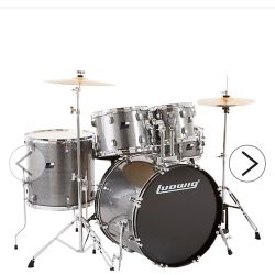 Pretty Much Brand New Ludwig Drumset Complete $ 300