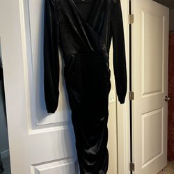 Black Velvet Dress