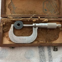 Starrett 1-2” OD Micrometer