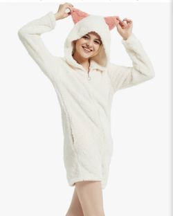 Adult bunny / cat onesie
