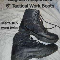 Magnum Response II 6" Tactical Work Boots