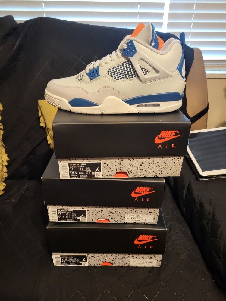 Jordan Military Blue Sz 10, 11, 11.5