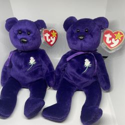 Ty Beanie Babies - Princess Diana Memorial Fund - Rare & Vitange