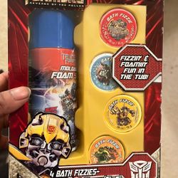 Transformers Revenge Of The Fallen Fizz N Foam Bath Set 