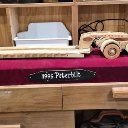 Hand Made Wood Truck