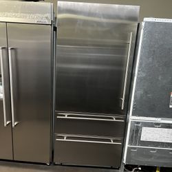 Viking 36”Wide Built In Stainless Steel Bottom Freezer 7Series 