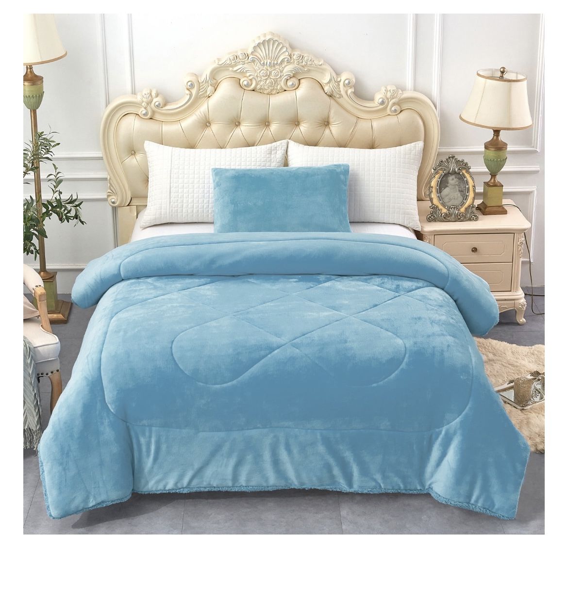 Cobija De Borrego o Blankets (Queen y King Size)