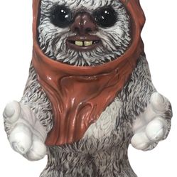STAR WARS Lucasfilm Ltd 20" EWOK Candy Bowl Holder Halloween Decor Display