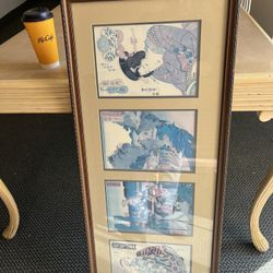 Japanese woodblock print reproductions. “Ukiyo-e prints” 