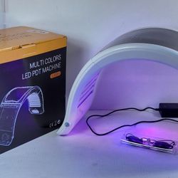 LED Light Therapy 8-in-1 Professional Photon PDT LED Light Facial Skin #437