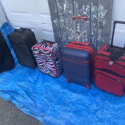 Carry On size Luggage.,,Used, but all perfectly operational and good condition 