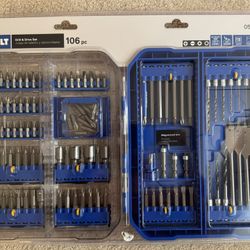 BRAND NEW! 106 Piece Drill & Drive Set