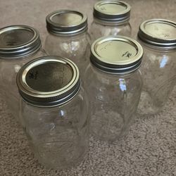 Glass Jars 6pcs 800ml