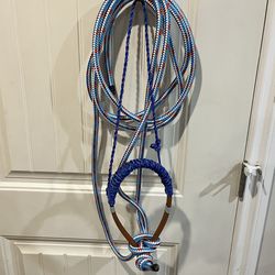 Bosal con falsa rienda/ training bosal with reins