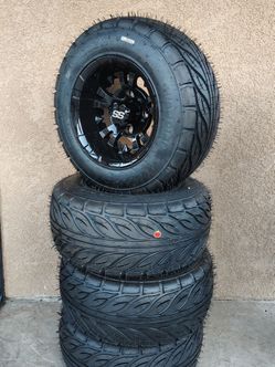 10" golf cart wheels and tires 205/50-10