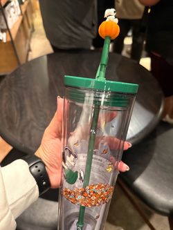 Peanuts Starbucks collab tumbler