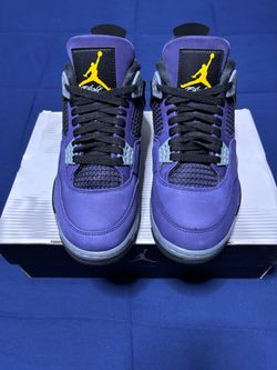 Jordan 4 Retro Lakers 2026 Size 8.5