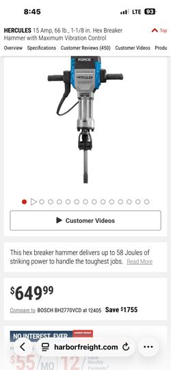 Hercules Jack Hammer