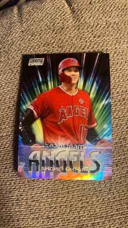 Shohei Ohtani Stadium Club Chrome Beam Team Card