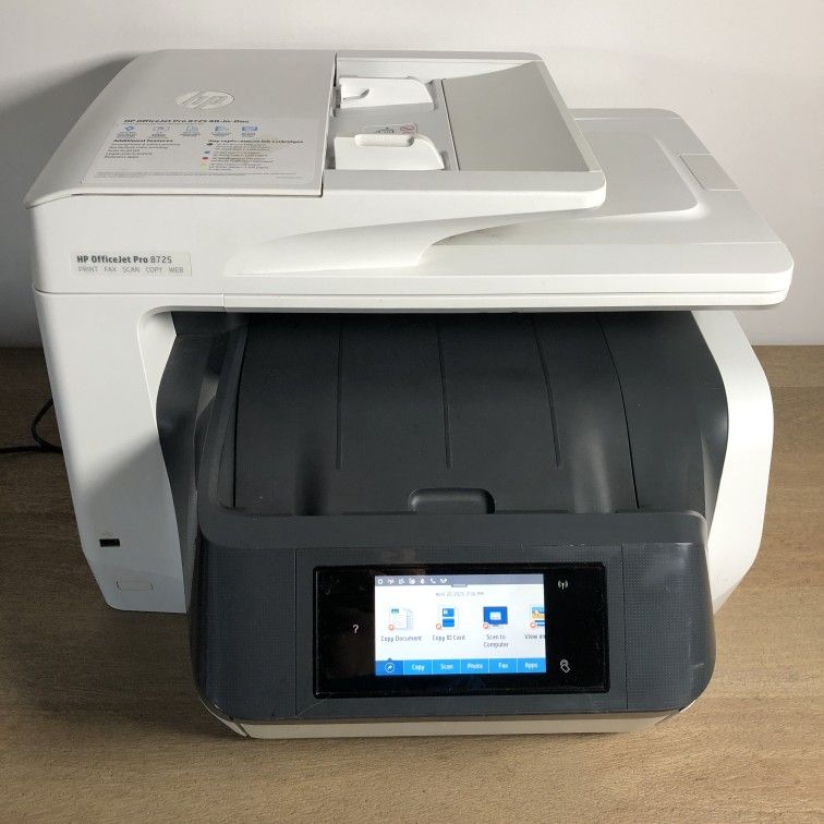 HP OfficeJet Pro 8725 All-in-One Printer