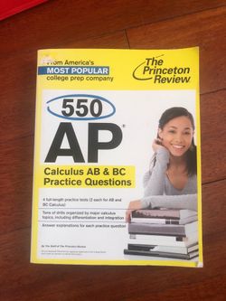 AP CALC AB AND BC PRACTICE BOOK