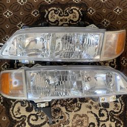 94-97 Honda Accord Head Lamp, With Corner Lamp, Combination Assembly