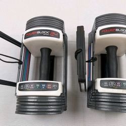 REDUCED - Powerblock 24 Adjustable Dumbells