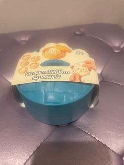 Blue Stress Relief Bun Squishy – Mystery Fidget Toy