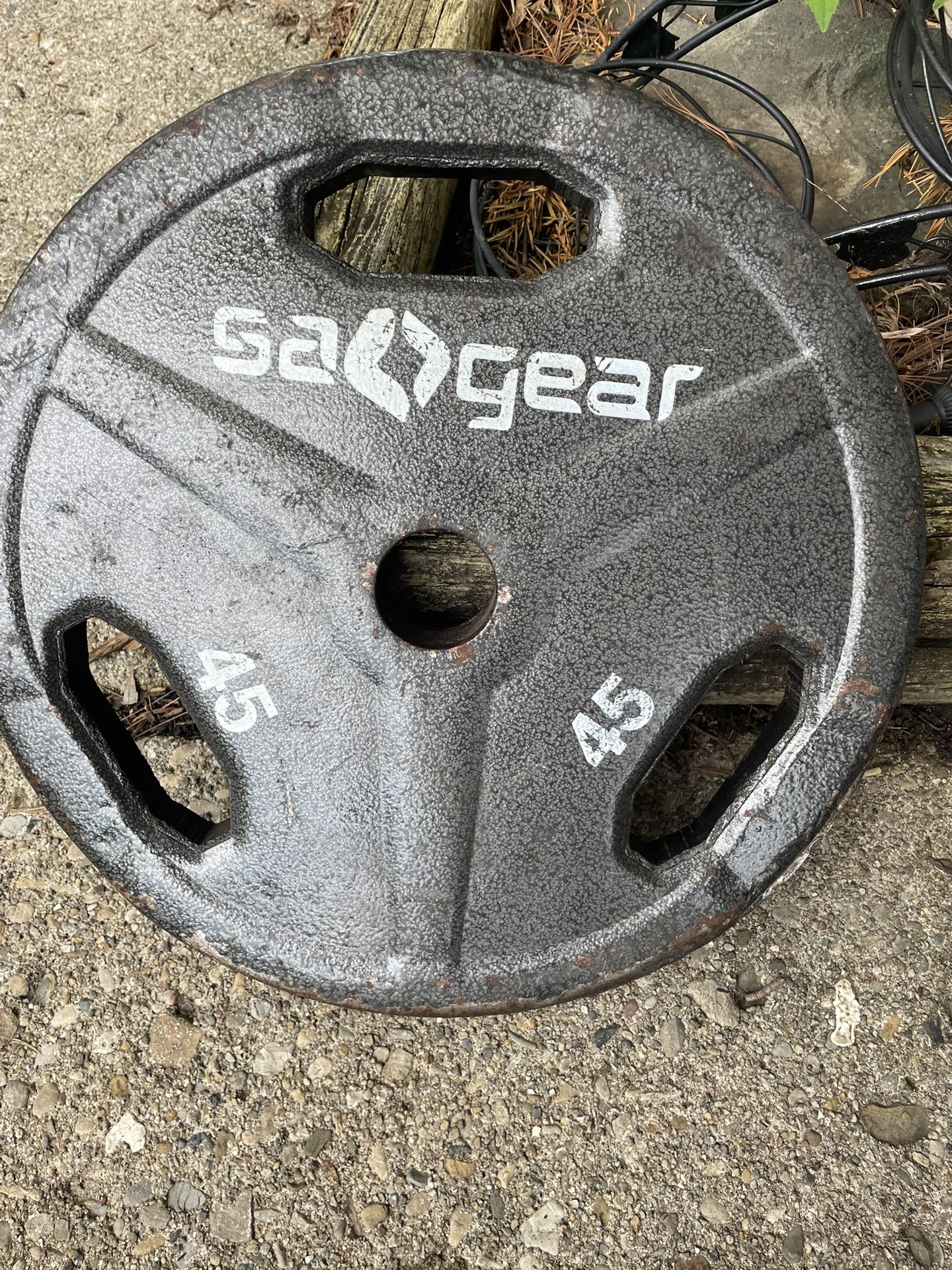 45 Lb Olympic Plates / Only One