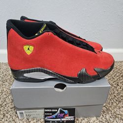 Jordan 14 Ferarri Size 10.5